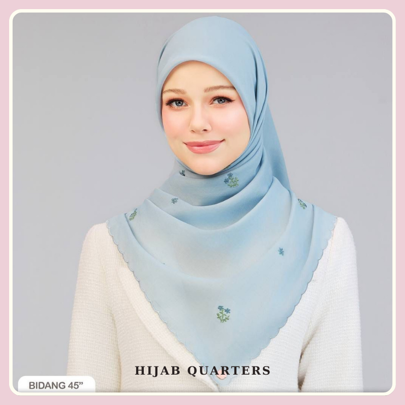 Sulam Embun Collection (Light Blue)